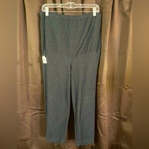 Ladies Oh Mamma Capri Leggings, Size XL, Grey, super cute and comfy